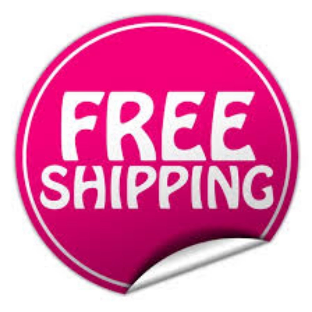 Free shipping on all orders